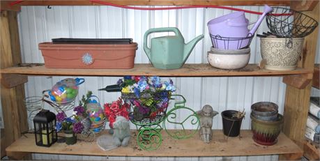 Planters, Garden Decor