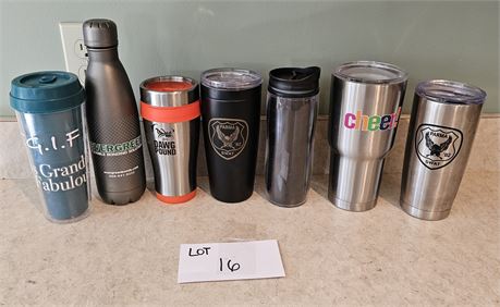 Mixed Insulated Travel Mugs
