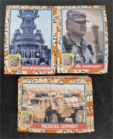 Desert Storm Cards