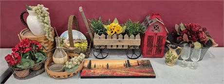 Assortment of Home Decor Items
