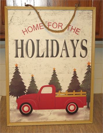 Double Sided Holiday Sign