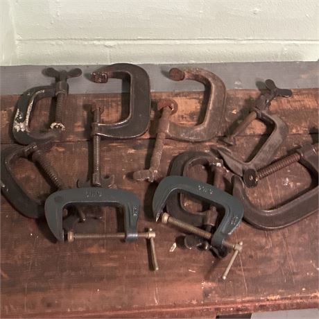 Collection of Vintage Clamps