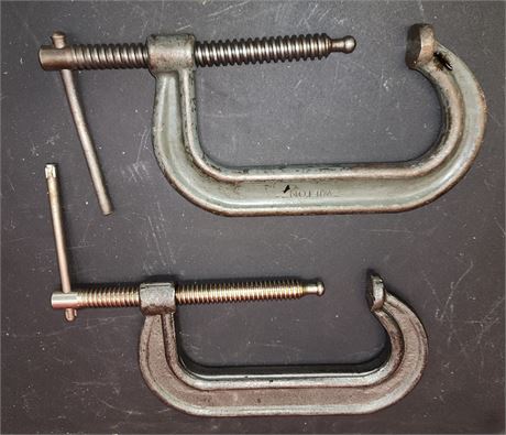 2 Large Clamps