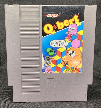 1985 Q*Bert Nintendo Game