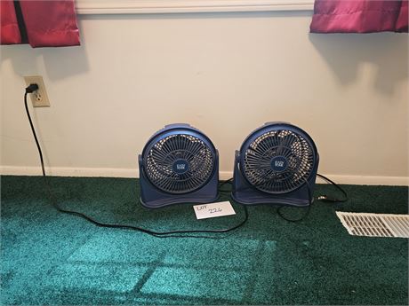 Easy Home Small Table Fans