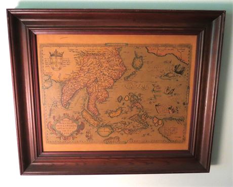 Framed Map Print