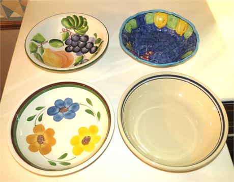 Fruit Bowls, Pasta Bowl