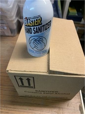 Blaster Hand Sanitizer 8.5 oz Cans 33 Cans Total