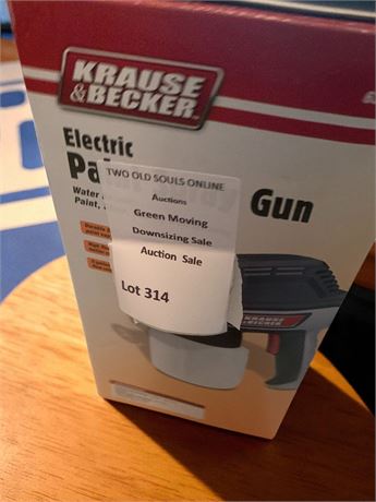 Krause & Becker Electric Paint Spray Gun In Original Box