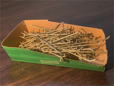 Metal Pegboard Organizing Hook Lot (1 Box)