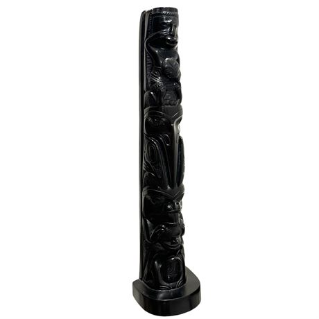 Canadian Museum of Civilization Totem Pole Sculpture - 10.25"T