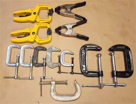 Assortment of Clamps