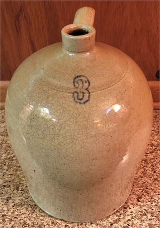 Antique 3 Gallon Crock