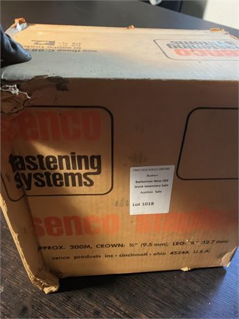 Senco Fastening Systems C-08 16-Gauge Industrial Heavy Wire Staple Lot