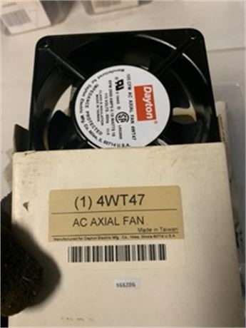 Dayton 4WT47 Fan, 105 CFM, 115V Axial Fan Lot of 2