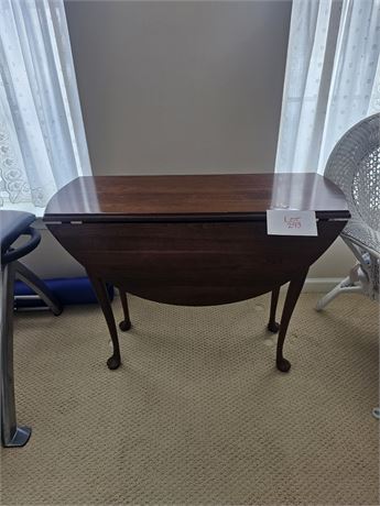 Wood Drop Leaf Table