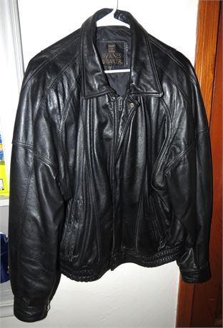 Byrnes & Baker Men's Leather Coat