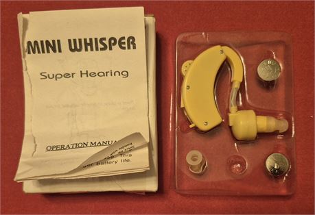 Mini Whisper Hearing Aid
