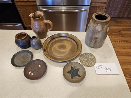 Mixed Vintage & New Pottery - Bob's Pottery / Crocks & More