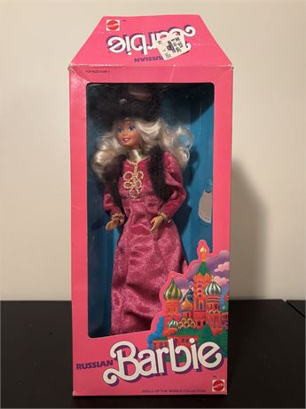 1985 Dolls of the World 1st Edition Russian Barbie - Open Box/Doll Loose