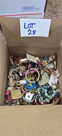 Mixed Box of Jewelry