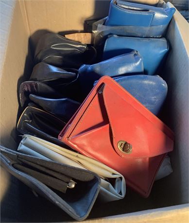 Genuine Cowhide Purse/Handbag Lot - 1 Box