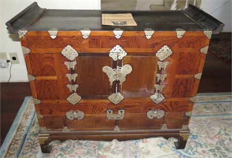 Antique Korean Headside Chest