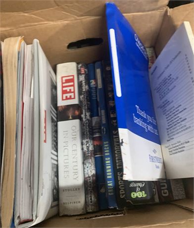 Book Lot - Life Books, Sporting Moments, World Records & More