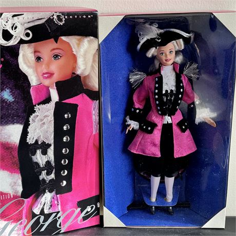 1996 FAO Schwarz Limited Edition George Washington Barbie