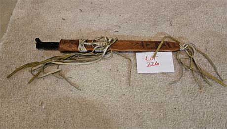 Germany #66 Almacen Toledo Machete With Leather Sheath