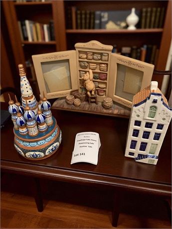 Disney Classic Winnie the Pooh Honey Cupboard 3D Double Picture Frame