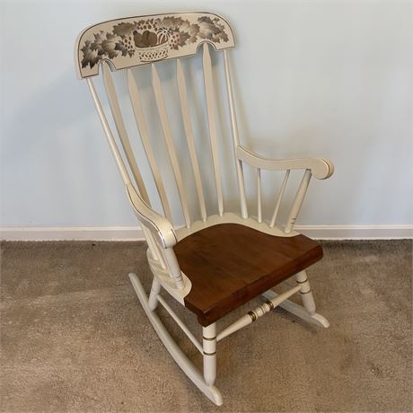 Vintage Wooden Rocking Chair