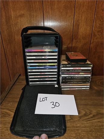 Mixed CD's & Case Artist's Vary