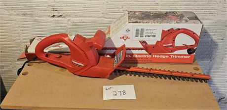 Homelite Electric Hedge Trimmer, Works