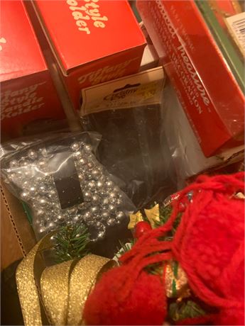 Christmas Ornament & Decorations Lot