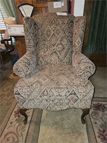Earth Tones High Back Side Chair