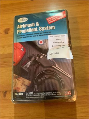 Testors Airbrush & Propellant System In Original Packaging