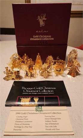 Danbury Gold Ornaments
