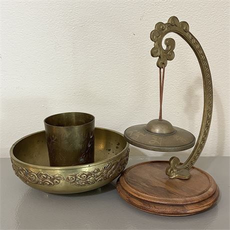 Vintage Brass Asian Bundle