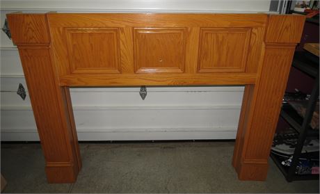 Wood Mantle