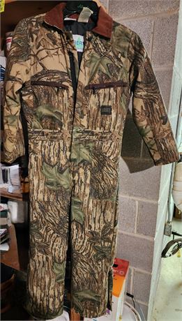 Kids Size 12 Youth Liberty Realtree Multi-Color Camouflage Insulated Coveralls