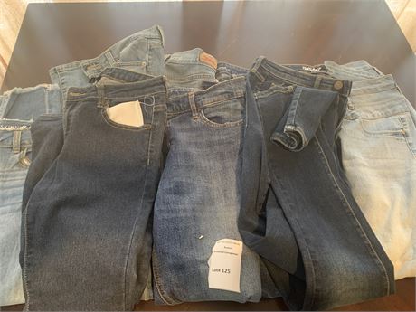 Ladies Jeans Lot - Size 6/28 Lauren Conrad (LC), Forever 21, Levi's 515 Bootcut