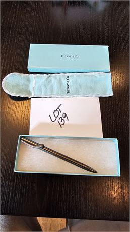 Tiffany & Co Brass Elsa Peretti Pen