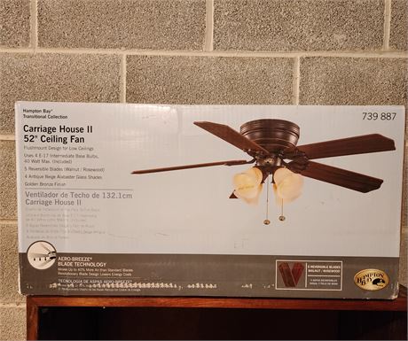 *NIB* Hampton Bay 52" Ceiling Fan