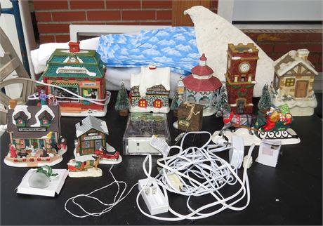 Christmas Village Buildings, Accessories