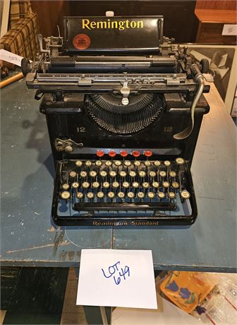 Antique Remington Typewriter