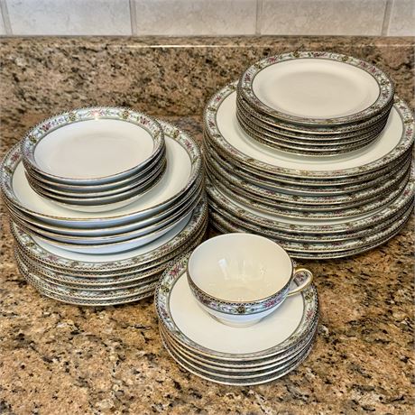 C. 1930's Limoges France Elite China - ALL Remaining Dishes