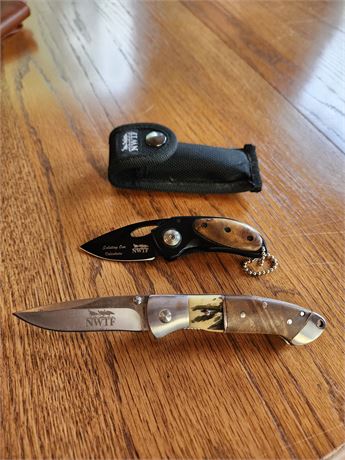 2-NWTF Branded Pocket Knives