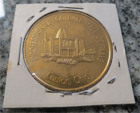 Football Hall Of Fame Coin