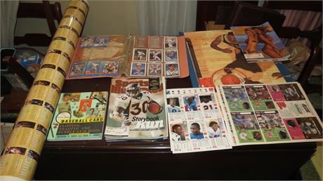 Sports Cards, Magazines, Posters